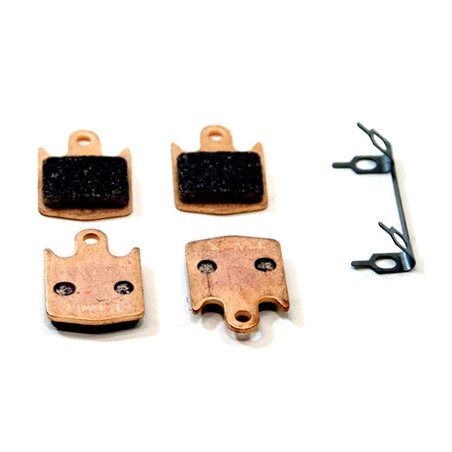 PASTILLAS FRENO BRAKE AUTHORITY HOPE M4 4 PISTONES (2 PARES)