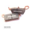 PASTILLAS FRENO OFF ROAD SINTERIZADAS BRAKING 701CM46