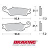 PASTILLAS FRENO OFF ROAD SINTERIZADAS BRAKING 929CM46