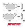 PASTILLAS FRENO ON ROAD SINTERIZADAS BRAKING 742CM56