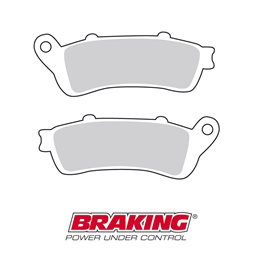 PASTILLAS FRENO SINTERIZADAS BRAKING 815CM33