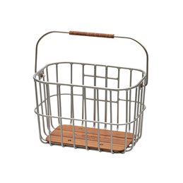 CANASTA DE ALUMINIO BROOKS HOXTON (PLATA)
