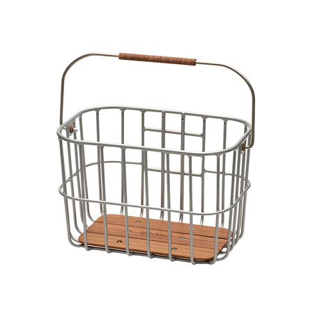 CANASTA DE ALUMINIO BROOKS HOXTON (PLATA)