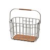 CANASTA DE ALUMINIO BROOKS HOXTON (PLATA)