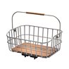 CANASTA DE ALUMINIO BROOKS PECKHAM (PLATA)