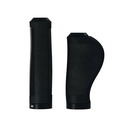 PUÑOS ERGONÓMICOS GOMA BROOKS (NEGRO/100 MM-130 MM)