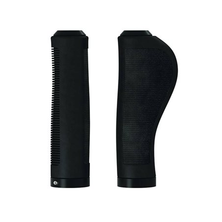 PUÑOS ERGONÓMICOS GOMA BROOKS (NEGRO/130 MM-130 MM)