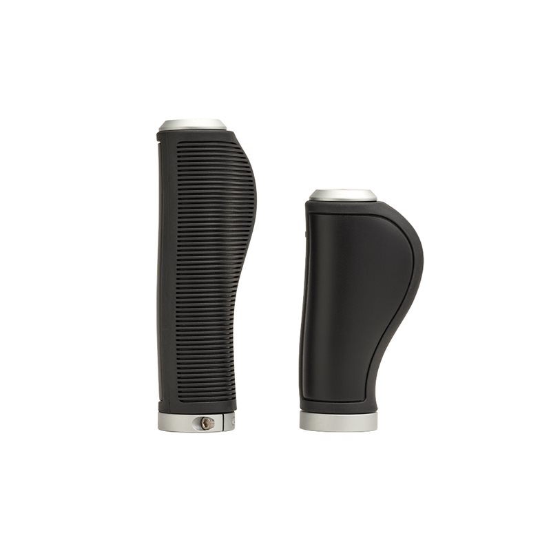 PUÑOS ERGONÓMICOS PIEL BROOKS (NEGRO/130 MM-100 MM)