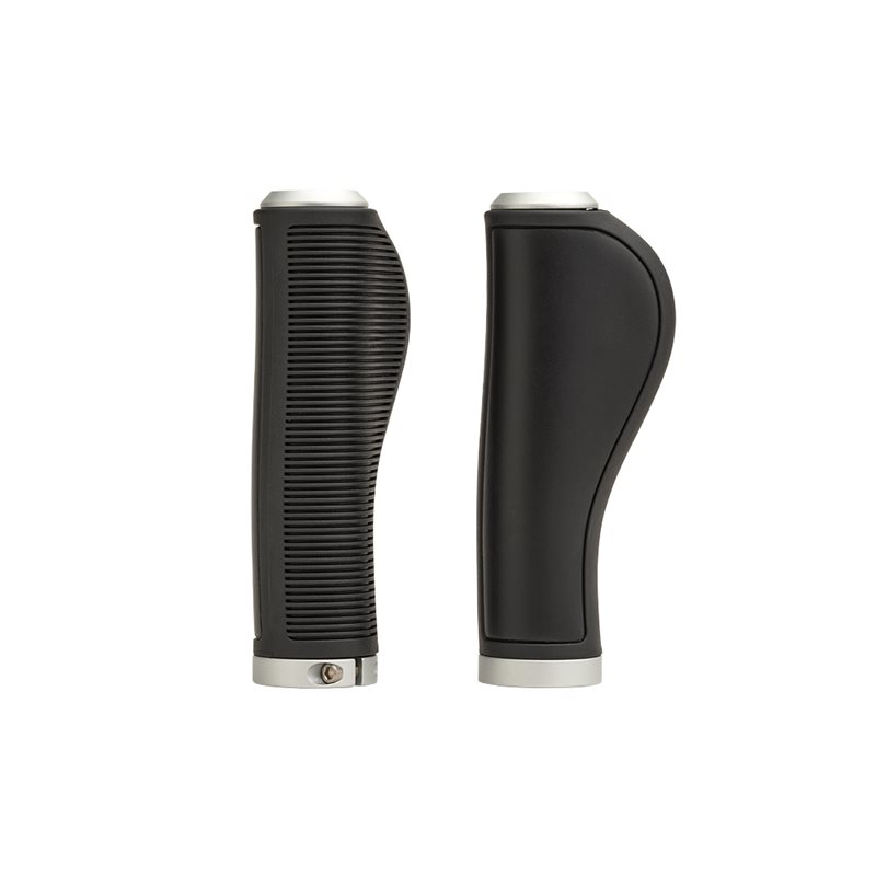 PUÑOS ERGONÓMICOS PIEL BROOKS (NEGRO/130 MM-130 MM)