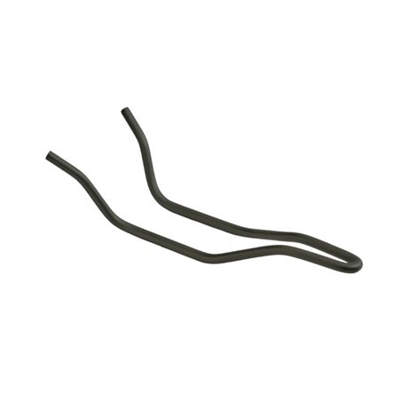 RAIL ACERO SILLINES BROOKS C19, C19 CARVED (NEGRO)
