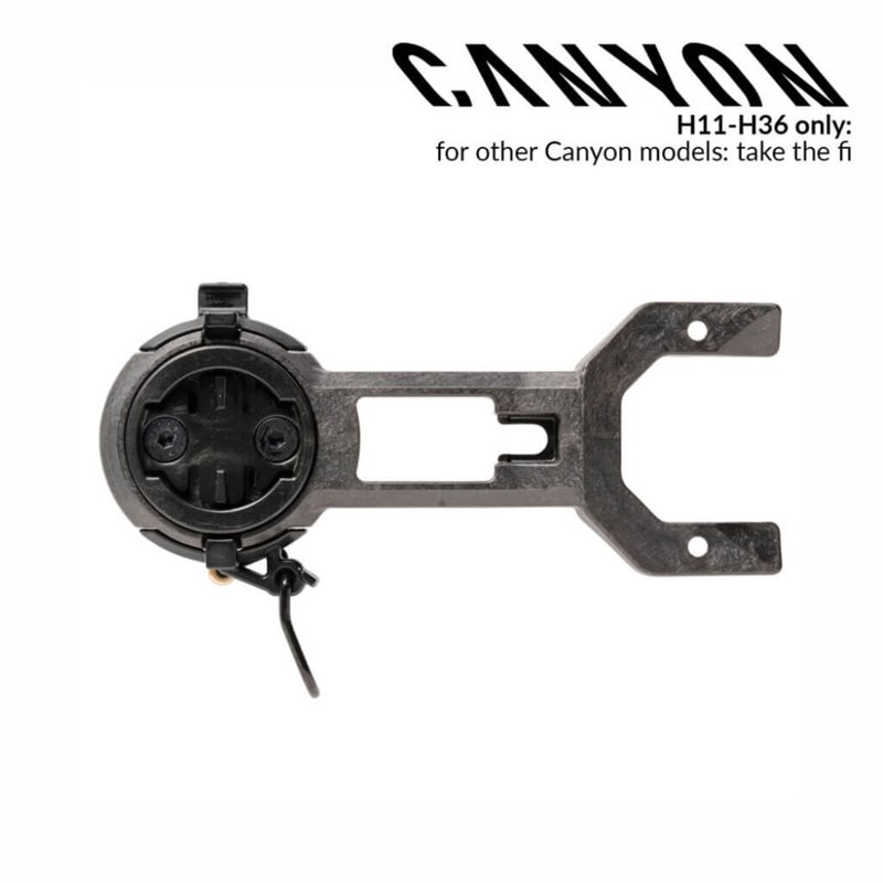 SOPORTE GPS + TIMBRE CLOSETHEGAP HIDEMYBELL RACEDAY CNN (CANYON H36-H11)