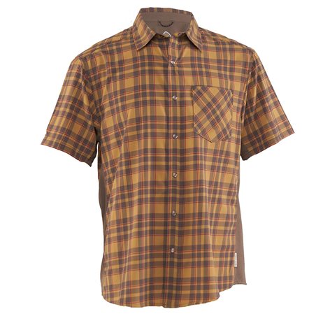 CAMISA CLUB RIDE DETOUR (KHAKI/CAYENNE)