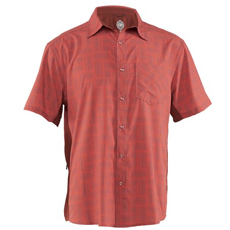 CAMISA CLUB RIDE DETOUR (OCHRE TREAD/PRINT)