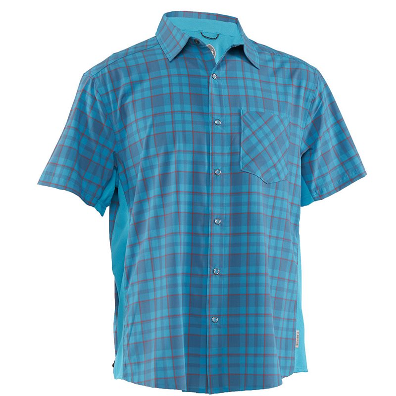 CAMISA CLUB RIDE DETOUR (SEAPORT BLUE)