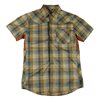 CAMISA CLUB RIDE NEW WEST (KHAKI/A CUADROS)