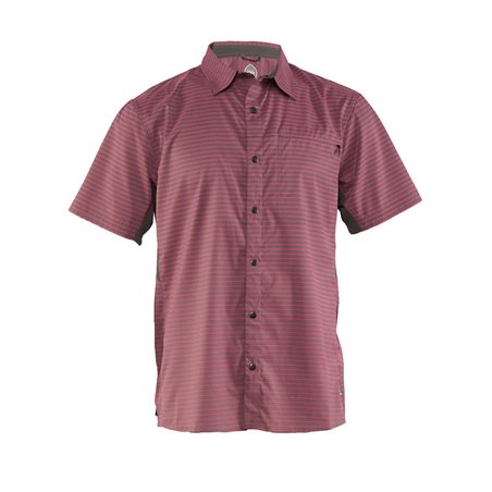 CAMISA CLUB RIDE VIBE (MERLOT STRIPE)