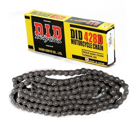 CADENA DID 428 O-RING NEGRA (130 PASOS)