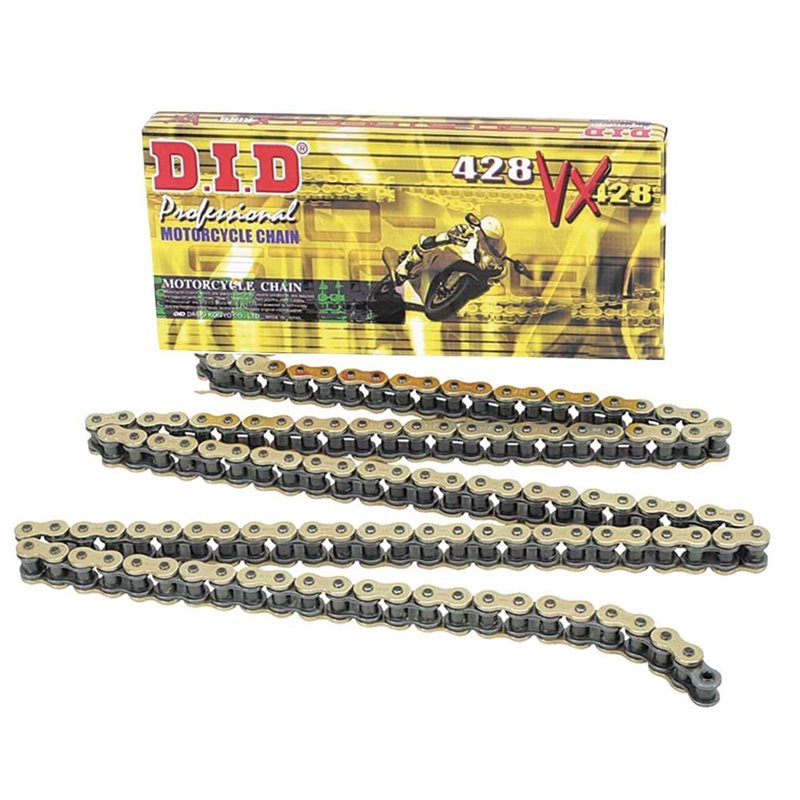 CADENA DID 428 VX NEGRA (144 PASOS)
