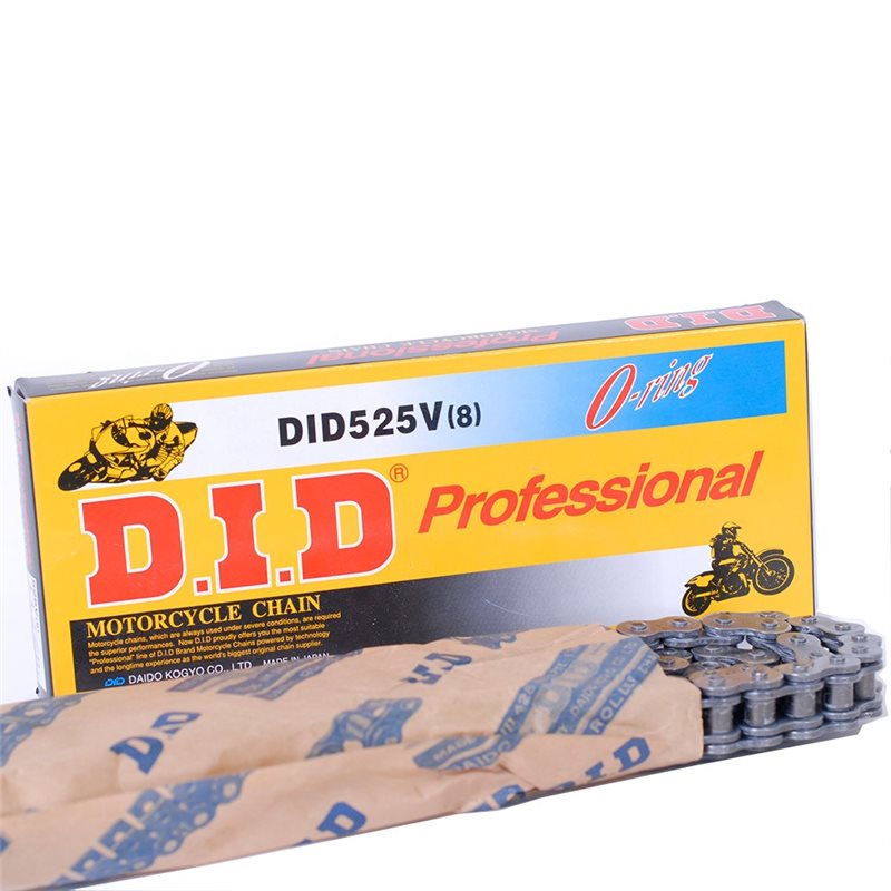 CADENA DID 525 V O-RING CHAIN (112 PASOS)
