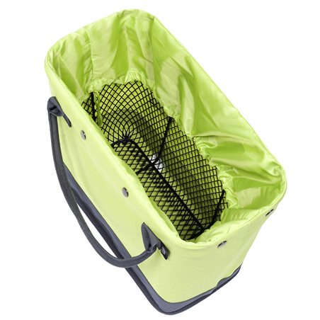 BOLSA DOM TBASKET CON CANASTILLA Y HOOKII  (VERDE/GRIS)