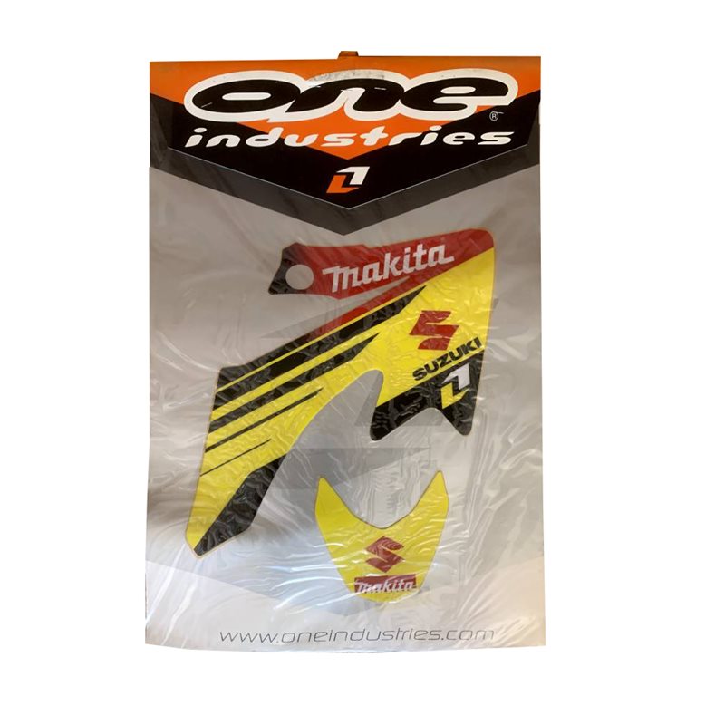 KIT ADHESIVOS + FUNDA ASIENTO ONE INDUSTRIES MAKITA SUZUKI (2004-2007) KIT ADHESIVOS + FUNDA ASIENTO ONE INDUSTRIES MAKITA SUZUKI (2004-2007)
