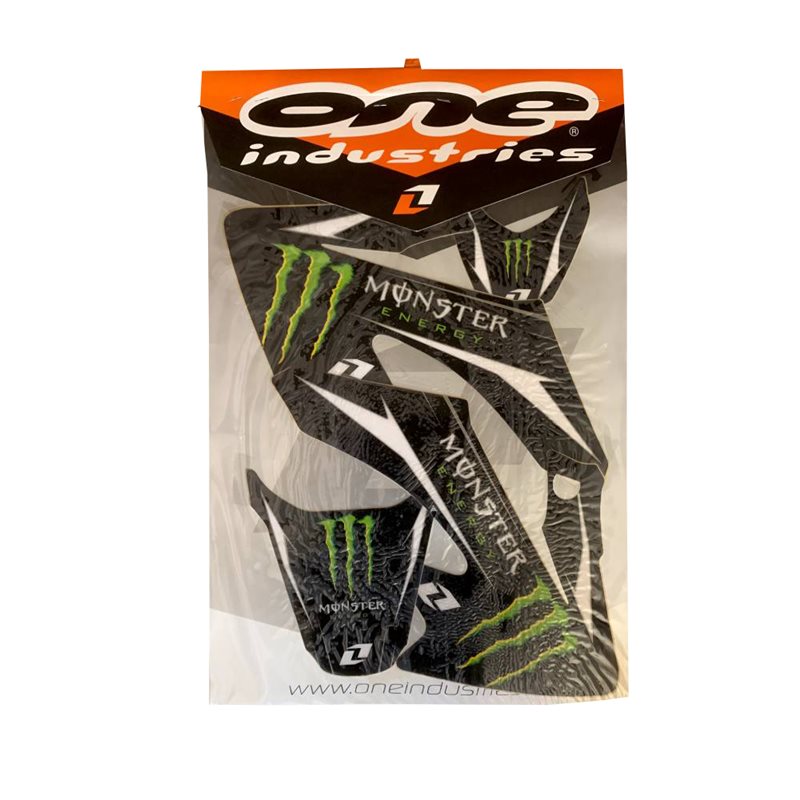 KIT ADHESIVOS + FUNDA ASIENTO ONE INDUSTRIES MONSTER HONDA CRF 50 (2004-2007) KIT ADHESIVOS + FUNDA ASIENTO ONE INDUSTRIES MONSTER HONDA CRF 50 (2004-2007)