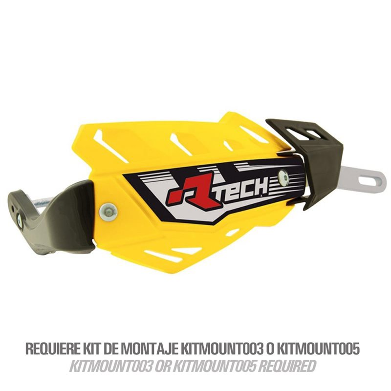 PARAMANOS RTECH FLX CON REFUERZO ALUMINIO (AMARILLO) PARAMANOS RTECH FLX CON REFUERZO ALUMINIO (AMARILLO)