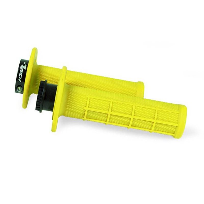 PUÑOS RTECH R20 LOCK-ON HALF WAFFLE (AMARILLO NEON) PUÑOS RTECH R20 LOCK-ON HALF WAFFLE (AMARILLO NEON)