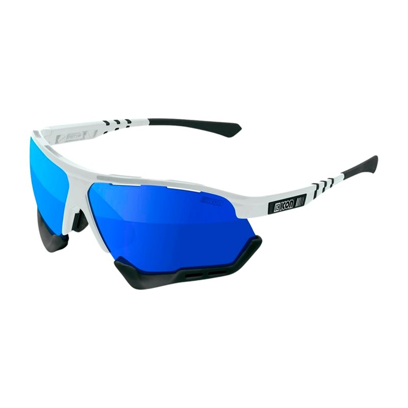 GAFAS SCICON AEROCOMFORT XL BLANCAS (LENTES MULTIESPEJO AZUL) GAFAS SCICON AEROCOMFORT XL BLANCAS (LENTES MULTIESPEJO AZUL)