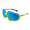 GAFAS SCICON AEROJET TITANIUM AMARILLO NEON (LENTES MULTIESPEJO AZUL)