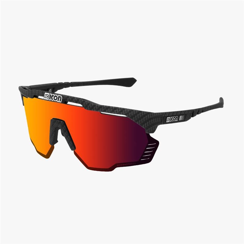 GAFAS SCICON AEROSHADE KUNKEN CARBON MATT (LENTE MULTIESPEJO ROJA) GAFAS SCICON AEROSHADE KUNKEN CARBON MATT (LENTE MULTIESPEJO ROJA)