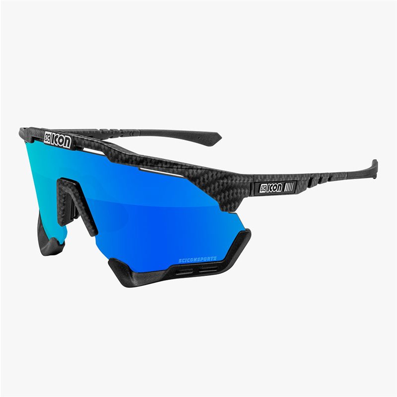 GAFAS SCICON AEROSHADE XL CARBON MATT (LENTE MULTIESPEJO AZUL) GAFAS SCICON AEROSHADE XL CARBON MATT (LENTE MULTIESPEJO AZUL)