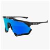 GAFAS SCICON AEROSHADE XL CARBON MATT (LENTE MULTIESPEJO AZUL)