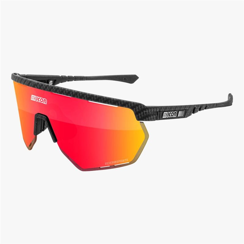 GAFAS SCICON AEROWING CARBON MATT (LENTE MULTIESPEJO ROJO) GAFAS SCICON AEROWING CARBON MATT (LENTE MULTIESPEJO ROJO)