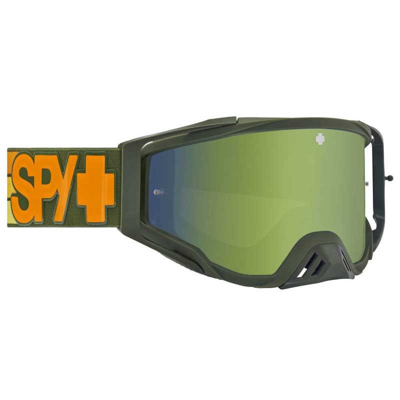 MÁSCARA SPY FOUNDATION PLUS SPEEDWAY MATTE GREEN (LENTE HD AHUMADA CON ESPEJO OLIVA SPECTRA) MÁSCARA SPY FOUNDATION PLUS SPEEDWAY MATTE GREEN (LENTE HD AHUMADA CON ESPEJO OLIVA SPECTRA)