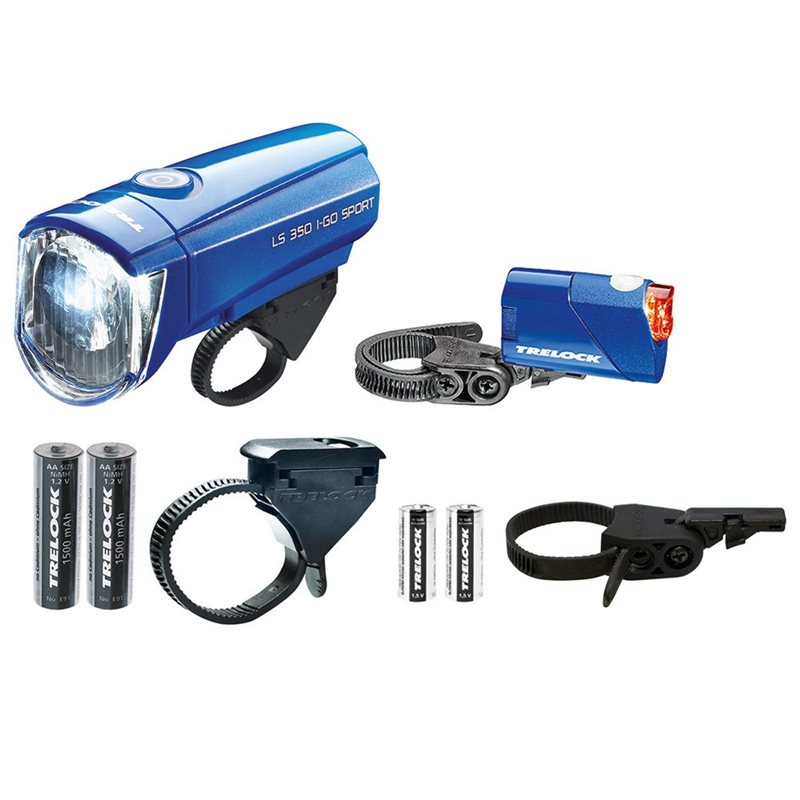 JUEGO LUCES TRELOCK LS 350 I-GO SPORT/LS 710 (AZUL) JUEGO LUCES TRELOCK LS 350 I-GO SPORT/LS 710 (AZUL)