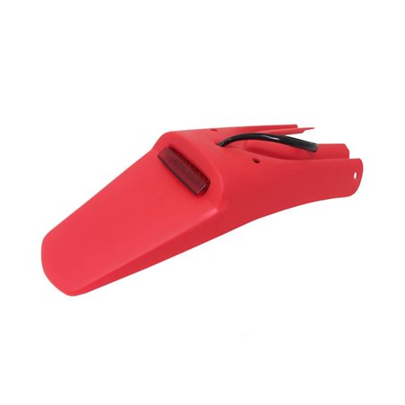 PORTAMATRíCULA UFO UNIVERSAL UFO CON LUZ LED (ROJO FLUOR)