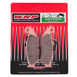 PASTILLAS FRENO WRP F4 OFF ROAD (DELANTERAS)