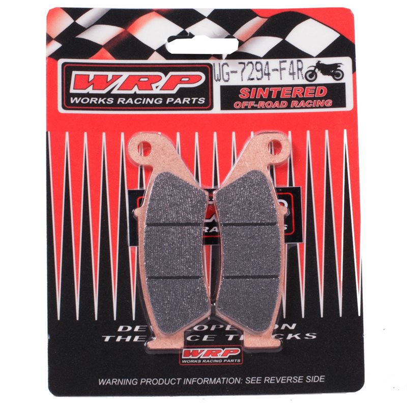 PASTILLAS FRENO WRP F4R OFF ROAD (TRASERAS) PASTILLAS FRENO WRP F4R OFF ROAD (TRASERAS)