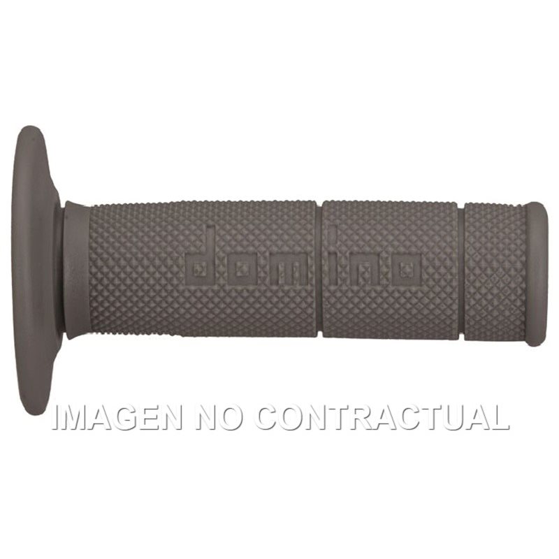 Puños Moto OFF Road Grises Cerrados D 22 mm L 118 mm