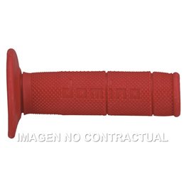Puños Moto OFF Road Rojos Cerrados D 22 mm L 118 mm
