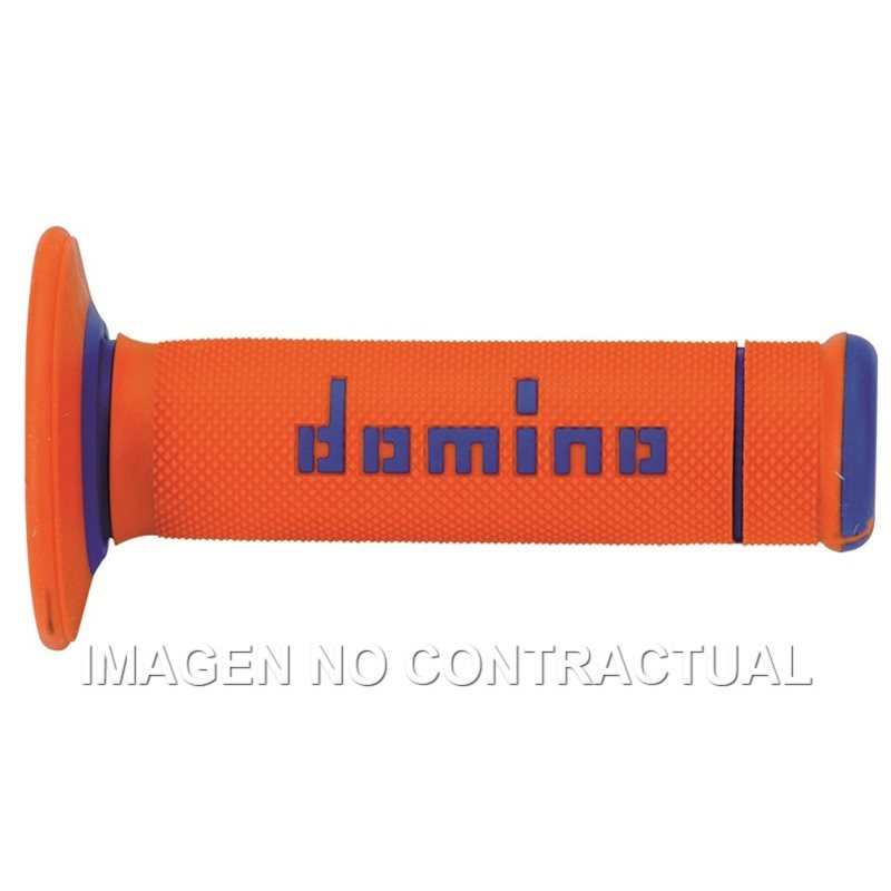 Puños Moto OFF Road X-Treme Naranja - Azul Cerrados D 22 mm L 118 mm Puños Moto OFF Road X-Treme Naranja - Azul Cerrados D 22 mm L 118 mm