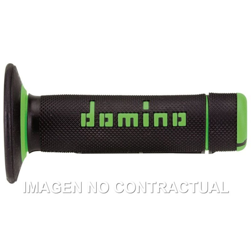 Puños Moto OFF-road Negro - Verde Cerrados D 22 mm L 118 mm Puños Moto OFF-road Negro - Verde Cerrados D 22 mm L 118 mm