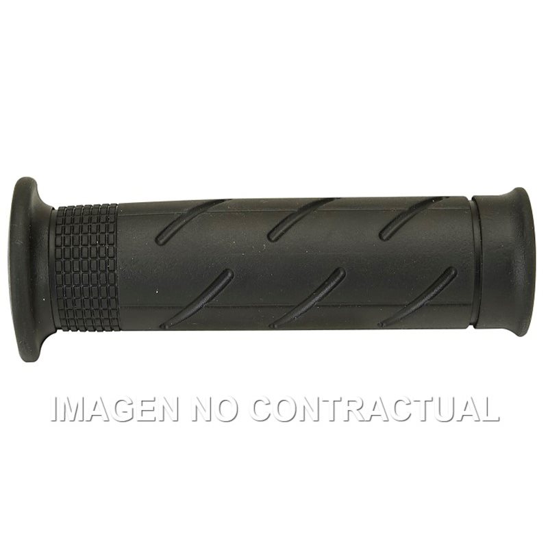 Puños para Scooter Negros Abiertos D 22 mm L 120 mm Honda Puños para Scooter Negros Abiertos D 22 mm L 120 mm Honda