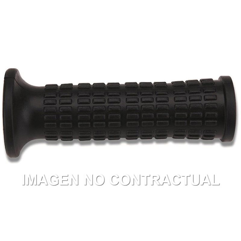 Puños para Scooter Negros Cerrados D 22 mm L 122 mm Puños para Scooter Negros Cerrados D 22 mm L 122 mm