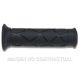 Puños para Scooter PVC Negros Abiertos D 22 mm L 120 mm