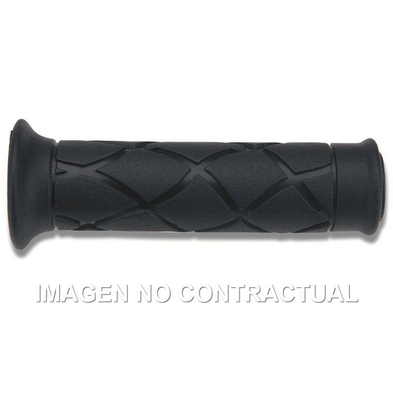 Puños para Scooter PVC Negros Abiertos D 22 mm L 120 mm Puños para Scooter PVC Negros Abiertos D 22 mm L 120 mm