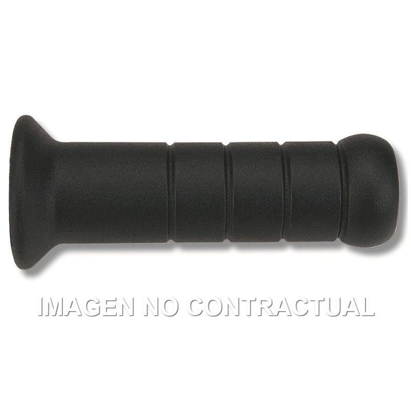 Puños para Scooter PVC Negros Cerrados D 22 mm L 122 mm Puños para Scooter PVC Negros Cerrados D 22 mm L 122 mm