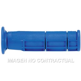 Puños Domino ATV Azules Cerrados D 22 mm L 125 mm