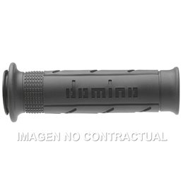 Puños Moto Firm Negro Antracita Abiertos D 22 mm L 125 mm